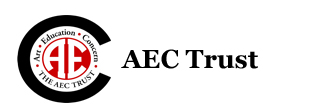 A.E.C. Trust: Art, Education, Concern. logo