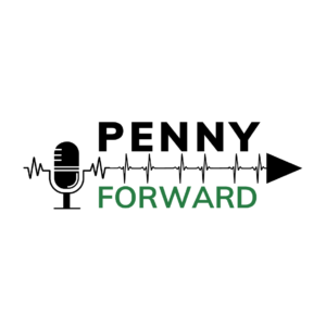 Penny Forward Podcast Logo