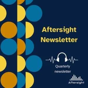 Podcast Tile for Aftersight Newsletter (quarterly)