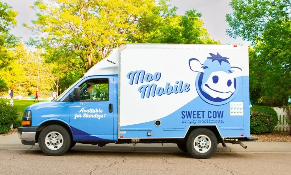 Moo Mobile ice cream truck